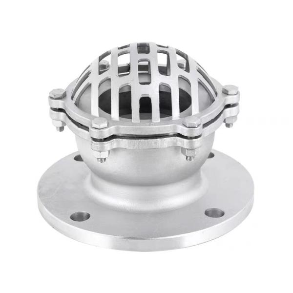 BSPP/Flange End Connection Stainless Steel 304/316 Water Pump Foot Valve PN1.0