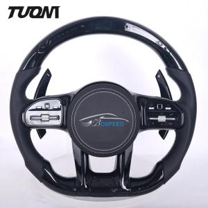 Quality Nappa Grade Leather Mercedes Benz Steering Wheel Carbon Fiber wholesale