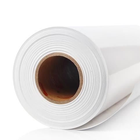 Cheap White glossy Permanent Glue 100mic PVC Self Adhesive Vinyl 140gsm For Digital Printing for sale