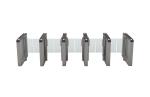 304 Stainless Steel Fastlane Speed Gate Turnstile Optical Swing Barrier