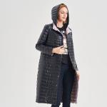 FODARLLOY 2022 New winter women casual hooded fluffy and thicken warm coat