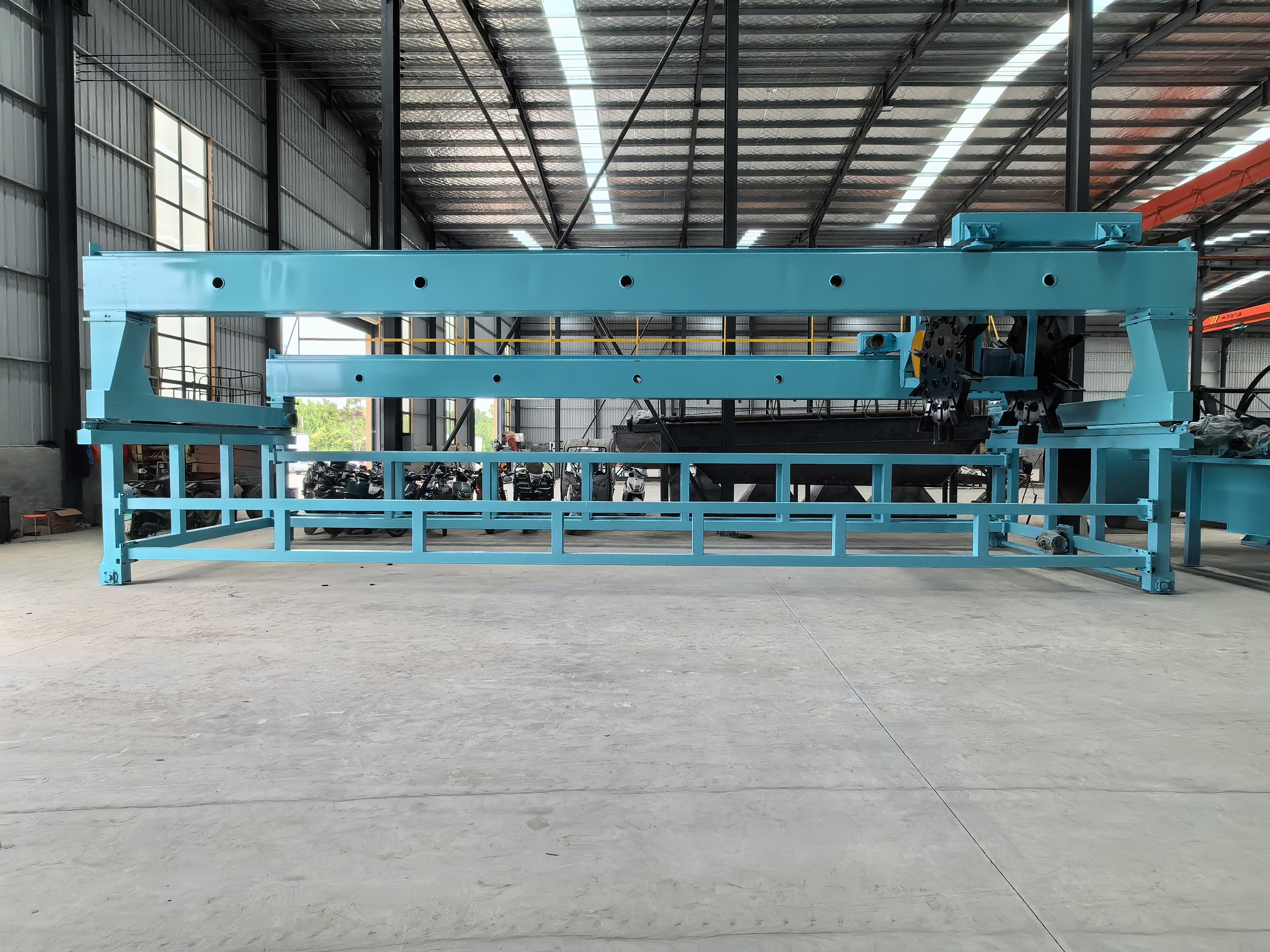 Fermentation Compost Turner Easy To Install Roulette Turning Machine For Composting