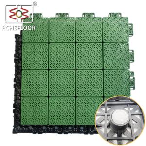 Quality Red Polypropylene Basketball Court Tiles For Athletic Court Carton Package wholesale