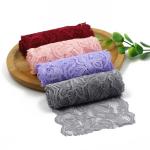 2020 hot sale hand beaded pure white bridal lace fabric