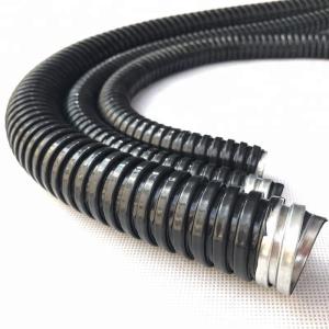 Quality Waterproof Indoor Flexible Electrical Conduit PVC Coated Fire Resistance wholesale