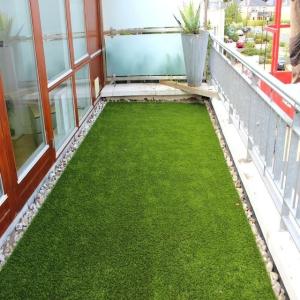 Quality Fake Garden Synthetic Turf / Eco Friendly 20mm Artificial Grass Field wholesale