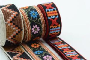 Quality Elegant Stylish Home Decoration Woven Jacquard Ribbon wholesale