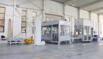 Square Barrels Chemical Coating Filling Machine Line CE Automated Production