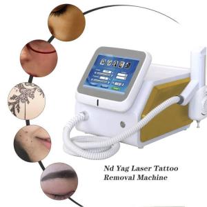 Quality Portable Nd YAG Laser Tattoo Removal Machine 1064nm 532nm 1320nm Wavelength wholesale