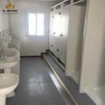Public Container Toilet Cabin Washroom For Construction Site Accommodation