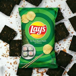 Quality Lay's 90g Nori Seaweed Chips Wholesale - Case of 40 PCS for Retailers &amp; Distributors wholesale