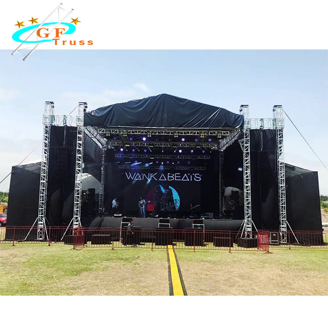 TUV 290x290mm Aluminum Spigot Truss With Roof System
