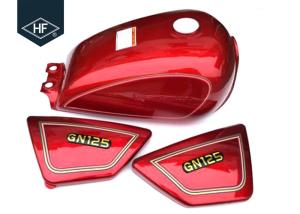Quality Standard Size GN125 Other Motorcycle Parts Custom Color Iron 9L Motorcycle Fuel Tank wholesale
