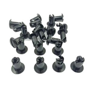 Quality Universal Car Fitment Steel Dome Head Quarter Turn Buttons Dzus 5/16&quot;*0.5&quot; Black with Easy Installation wholesale