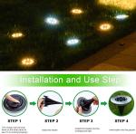 Outdoor Waterproof IP66 Garden Decoration Lights For Patio Pathway