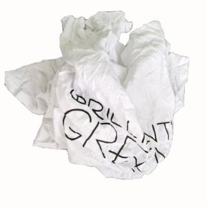 Quality Cotton cloth scraps industrial cleaning rags cotton wiping rags white color t shirt cotton rags wholesale