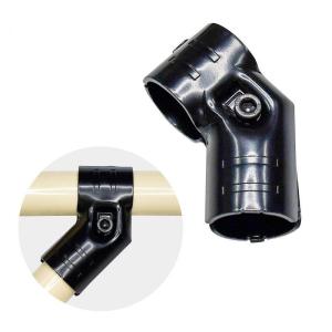 Quality Powder Coated 28mm Lean Pipe Connector For Industrial Carts wholesale