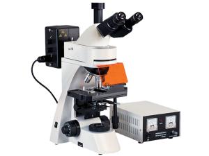 Trinocular Led Epi Epifluorescent Microscope