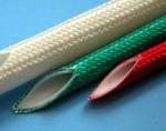 Silicone Rubber Coated Fiberglass Sleeving -10ºC +200ºC Continuous Operating