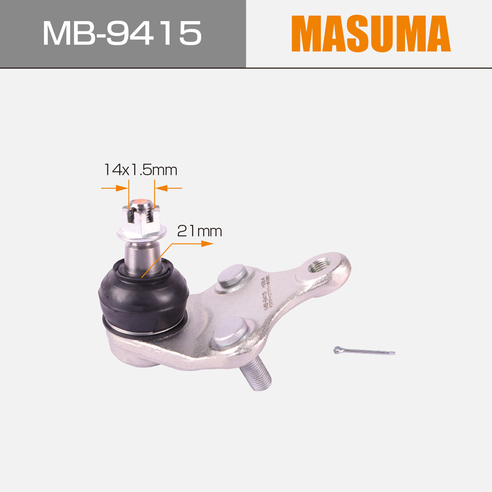 MASUMA Auto Suspension Systems Ball Joint 43330-09770 for TOYOTA AVENSIS WAGON ZRT272W