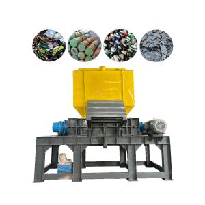 Quality Industrial Scrap Metal Double Shaft Shredding Machine Metal Crusher wholesale