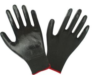 Quality Black Nitrile Coated Nylon Gloves wholesale