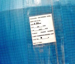 Quality Galvanized Steel Wire 4.5mm for ACSR wholesale