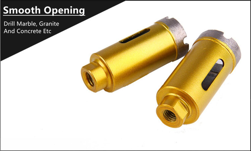 Stone 100mm Diamond Core Drill Bit , 68mm Sintered Diamond Drill Bits