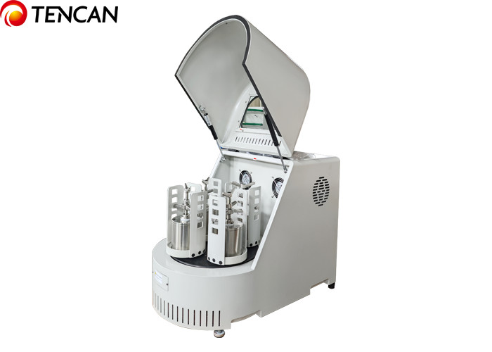 Lab Planetary Ball Mill supplier Grinding Stainless Steel 220V 0-670rpm For Quartz Stone