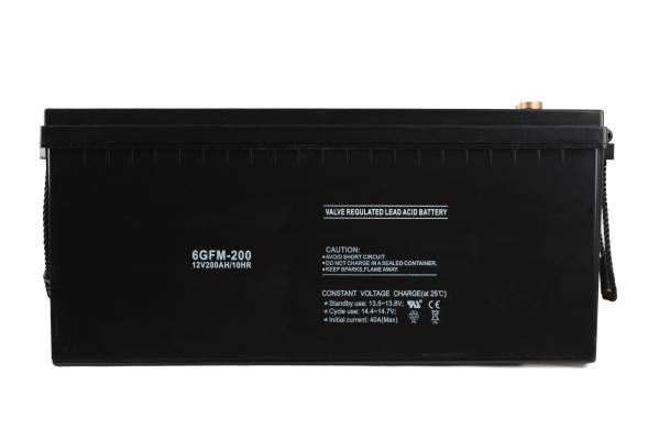 Rechargeable 12V200AH AGM Deep Cycle Battery Female Copper Insert M8 Terminal