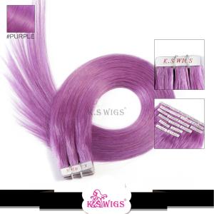 Quality Wholesale Perfect Quality 100% Sexy color Indian thick Tape on Human hair extensions wholesale