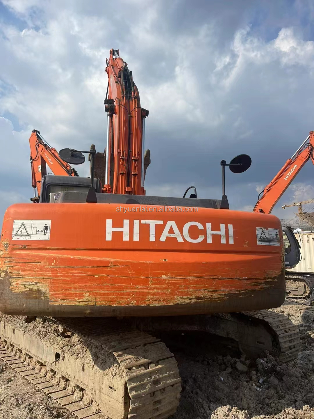 Construction ZX260 Excavator With Original Hydraulic Pump And 26000KG Machine Weight