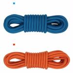 Outdoor Rock Climbing Rope 2~20mm Nylon Rope 50ft With Carabiners