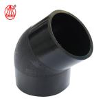 long lifespan 90 Degree Elbow Fitting , Hdpe 90 Degree Elbow Size 20-1200mm