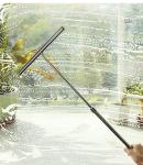 Telescopic Adjustmen Stainless Steel Window Squeegeet Wiper For Shower Door