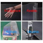Customized Indoor Flexible LED Crystal Film Screen Full Color Transparent LED