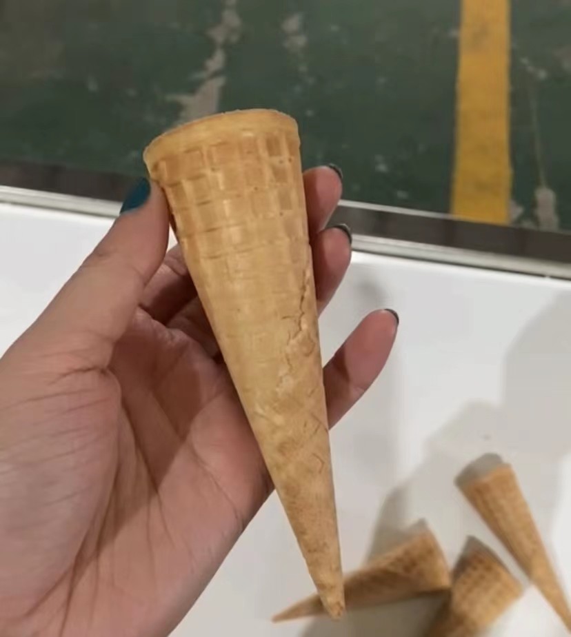 Auto Rolled Sugar Cone Machine Ice Cream Cone Production Line