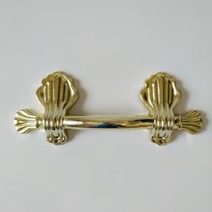 Quality European Style Religious Pp Plastic Coffin Handles Golden Color 29 * 12 Cm wholesale