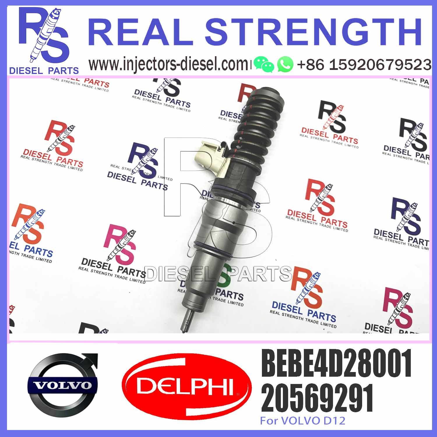 Diesel Fuel Injector 20569291 Common rail injector BEBE4D28001 for V-O-L-V E3
