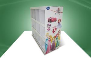 Quality Disney Backpacks POP Cardboard Pallet Display For Wal-mart wholesale