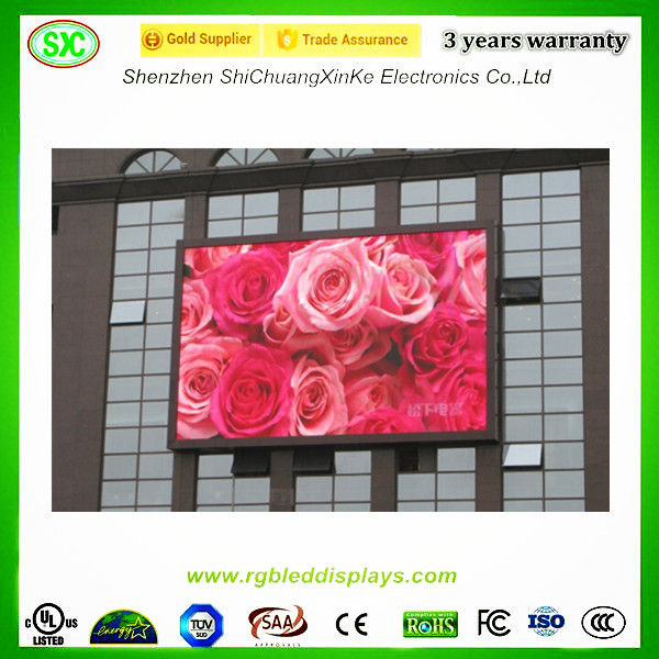 High-Impact Outdoor Full-Color LED Display For Rental And Fixed Installation