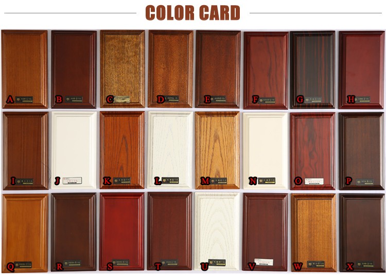 Bedroom Kitchen Fireproof Wood Doors 2.1m Height Moisture Proof