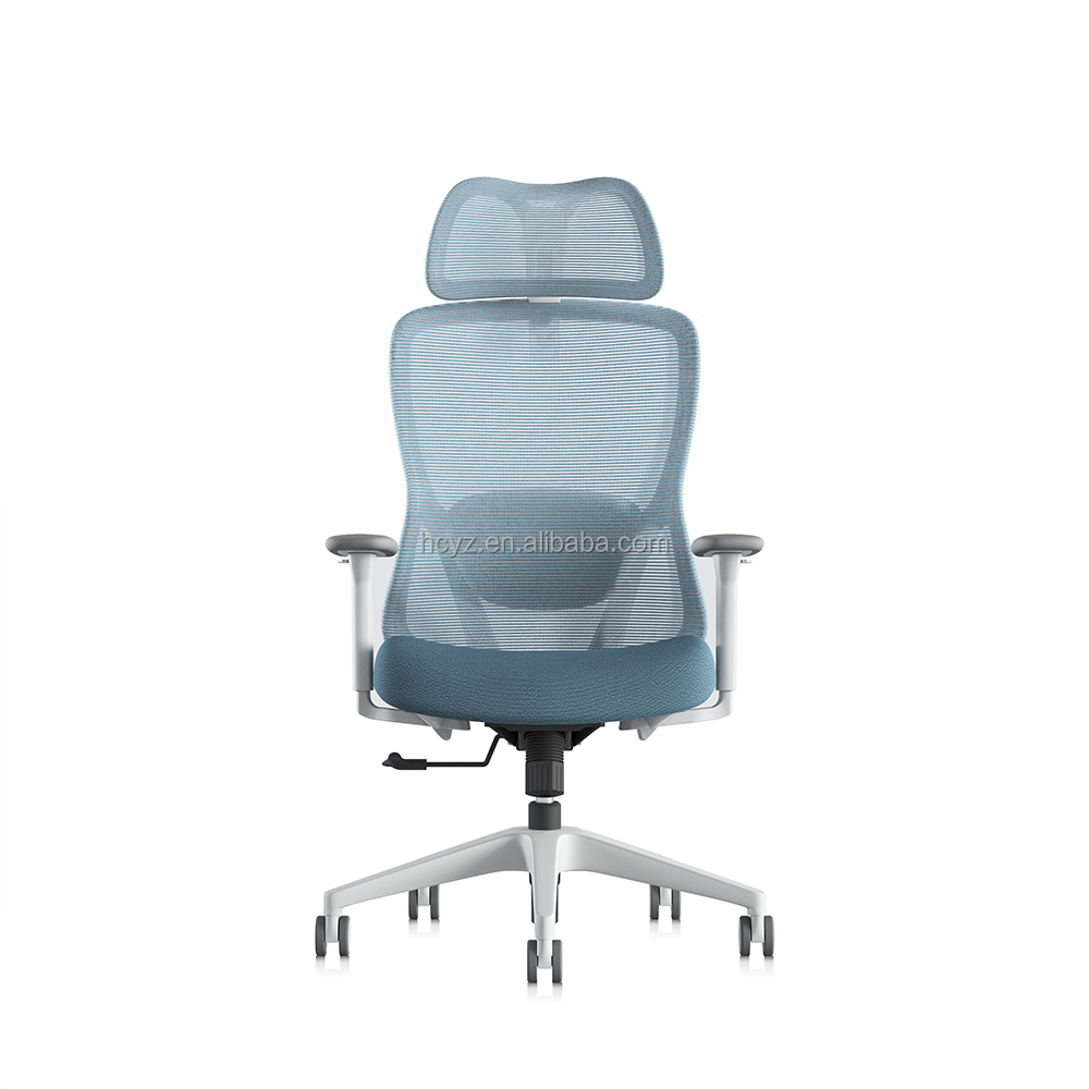 Adjustable High Back Office Swivel Chair with 3D Armrest and Comfortable Seat Cushion