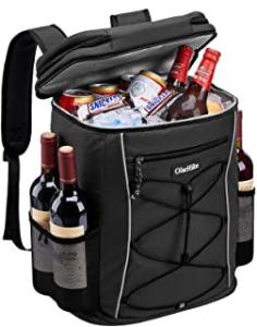 Quality Reflective Strip Insulated Cooler Bags Waterproof 30 Can Soft Sided Cooler wholesale