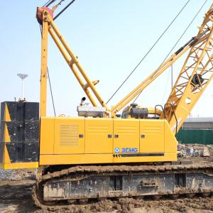 Quality Used 150T 60m Boom Crawler Crane For Construction In Desert Areas wholesale