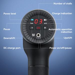 Quality Cordless Handheld Percussion Deep Tissue 30db Body Massager Gun wholesale