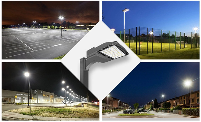 Super Bright 5000K Outdoor LED Area Light 150LPW 100W LED Shoebox Light