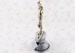 British Open Championship Golf Ball Trophy With Metal Golf Figurines