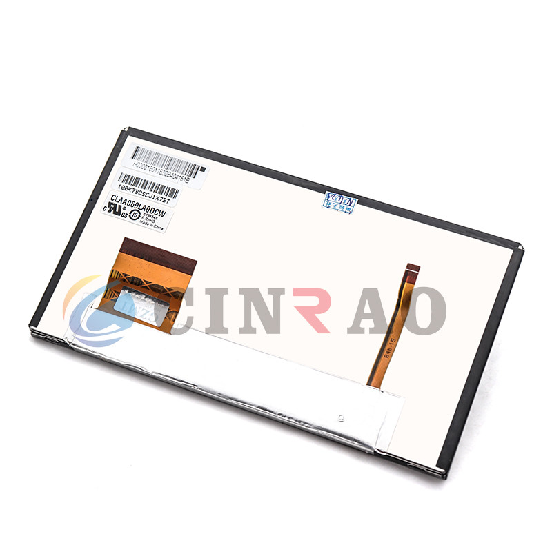 ISO9001 GPS LCD Screen Panel CLAA069LA0DCW For Vehicle Repair Parts