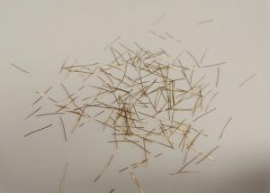 Quality Copper Coated Micro Steel Fiber 2500Mpa Tensile Strength For Concrete Slab wholesale